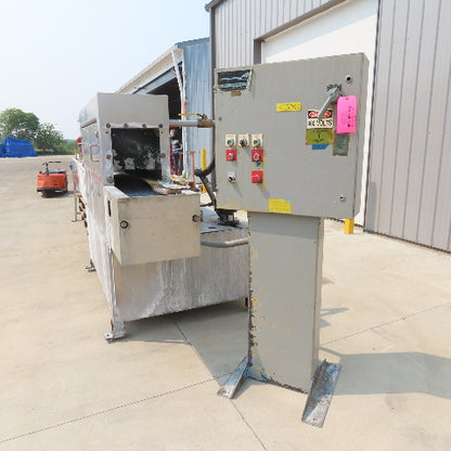 Automated Finishings Stainless Steel Automatic Parts Washer 23"x 19' 24FPM 3Ph