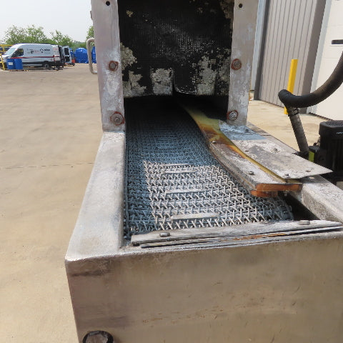Automated Finishings Stainless Steel Automatic Parts Washer 23"x 19' 24FPM 3Ph