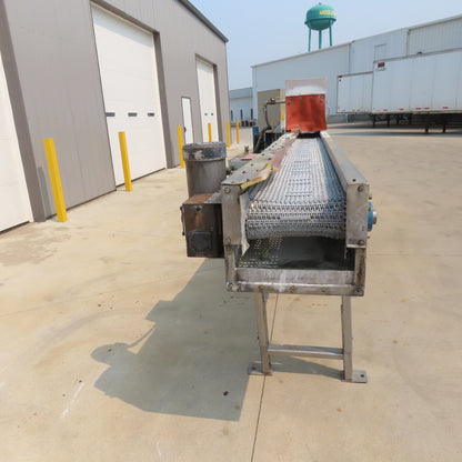 Automated Finishings Stainless Steel Automatic Parts Washer 23"x 19' 24FPM 3Ph