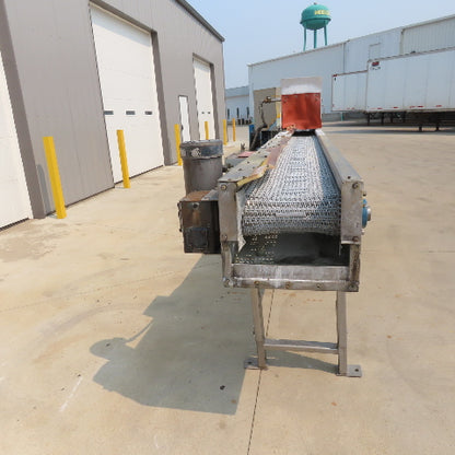 Automated Finishings Stainless Steel Automatic Parts Washer 23"x 19' 24FPM 3Ph