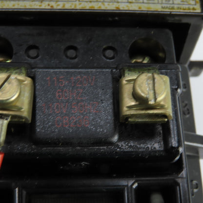 Allen Bradley 509-A0D Ser B Nema Size 0 Contactor 5HP 120V Coil 600V