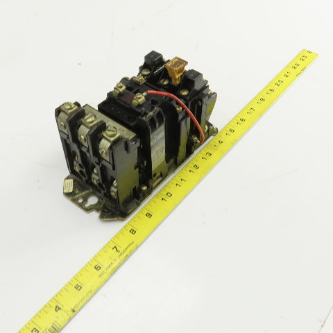 Allen Bradley 509-A0D Ser B Nema Size 0 Contactor 5HP 120V Coil 600V