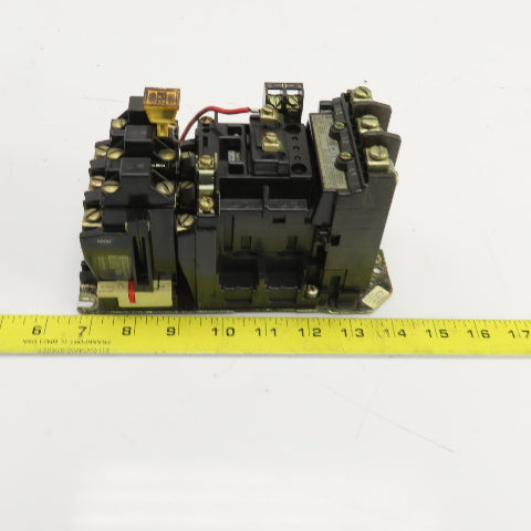 Allen Bradley 509-A0D Ser B Nema Size 0 Contactor 5HP 120V Coil 600V