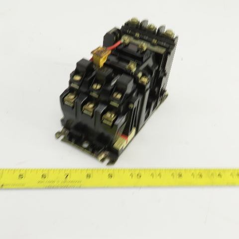 Allen Bradley 509-A0D Ser B Nema Size 0 Contactor 5HP 120V Coil 600V