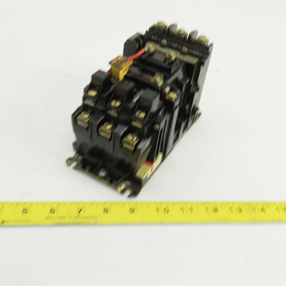 Allen Bradley 509-A0D Ser B Nema Size 0 Contactor 5HP 120V Coil 600V