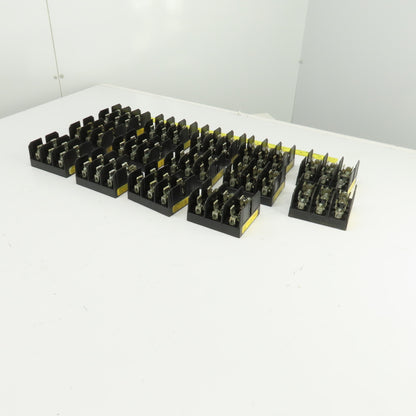 Buss J60030-3C 600V 30A 3 Pole Fuse Holder Lot Of 14