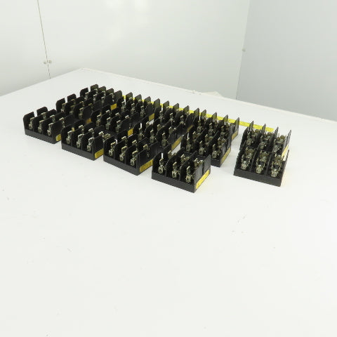 Buss J60030-3C 600V 30A 3 Pole Fuse Holder Lot Of 14