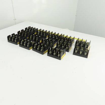 Buss J60030-3C 600V 30A 3 Pole Fuse Holder Lot Of 14