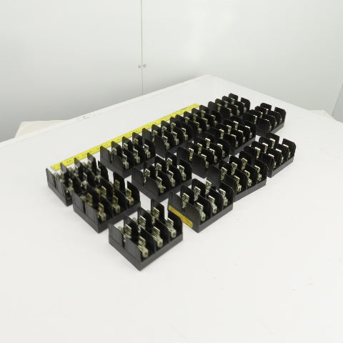 Buss J60030-3C 600V 30A 3 Pole Fuse Holder Lot Of 14