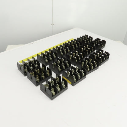 Buss J60030-3C 600V 30A 3 Pole Fuse Holder Lot Of 14