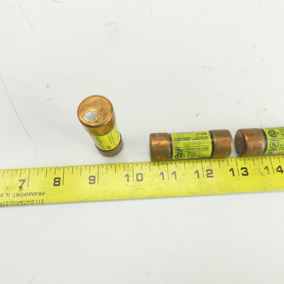 Buss LPJ-6SP 6A 600VAC Low Peak Dual Element Time Delay Fuse Lot Of 3