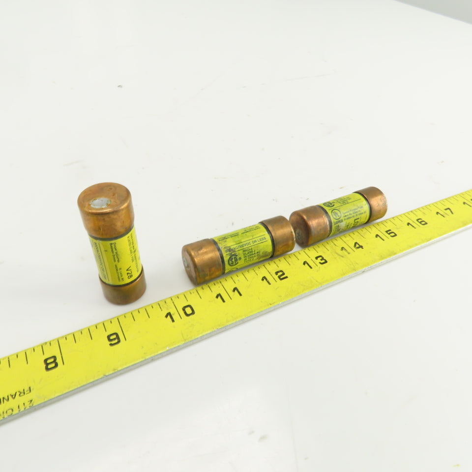 Buss LPJ-6SP 6A 600VAC Low Peak Dual Element Time Delay Fuse Lot Of 3