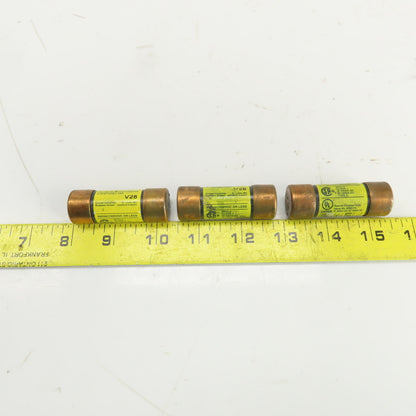 Buss LPJ-6SP 6A 600VAC Low Peak Dual Element Time Delay Fuse Lot Of 3