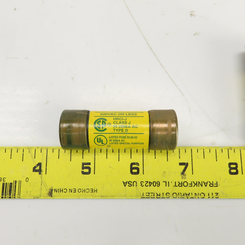 Buss LPJ-2-1/2SP 2-1/2A 600VAC Low Peak Dual Element Time Delay Fuse Lot Of 5
