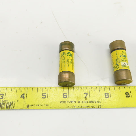 Buss LPJ-2-1/2SP 2-1/2A 600VAC Low Peak Dual Element Time Delay Fuse Lot Of 5