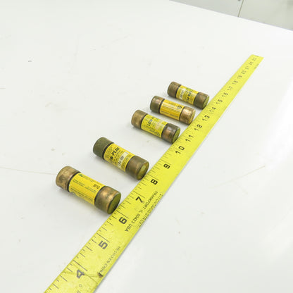 Buss LPJ-5SP 5A 600VAC Low Peak Dual Element Time Delay Fuse Lot Of 5