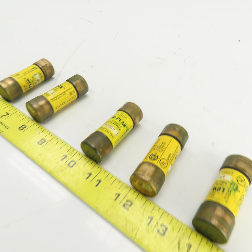 Buss LPJ-5SP 5A 600VAC Low Peak Dual Element Time Delay Fuse Lot Of 5
