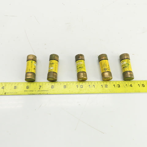 Buss LPJ-5SP 5A 600VAC Low Peak Dual Element Time Delay Fuse Lot Of 5