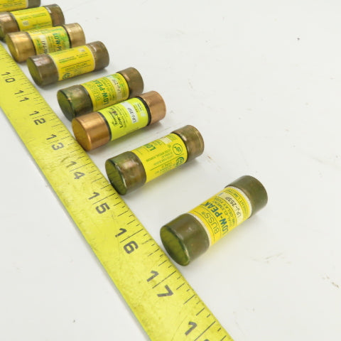 Buss LPJ-2SP 2A 600VAC Low Peak Dual Element Time Delay Fuse Lot Of 9