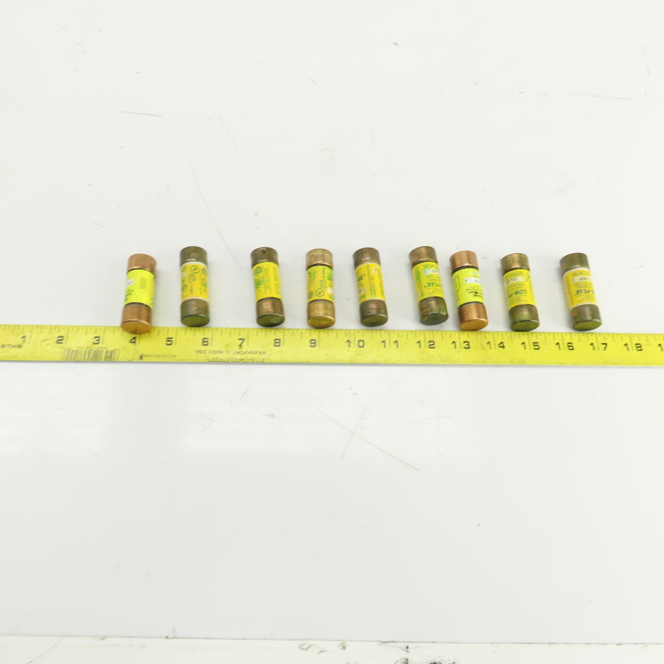 Buss LPJ-2SP 2A 600VAC Low Peak Dual Element Time Delay Fuse Lot Of 9