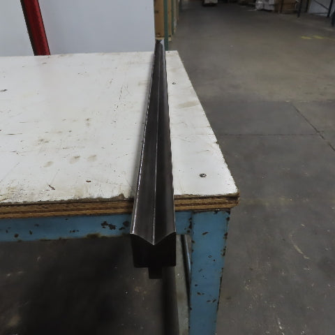 44-3/4" Press Brake 90° Forming V Angle Die Block 1/2" Tang 2-3/8"H