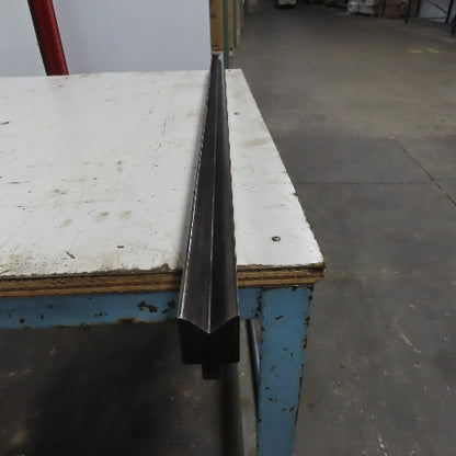 44-3/4" Press Brake 90° Forming V Angle Die Block 1/2" Tang 2-3/8"H