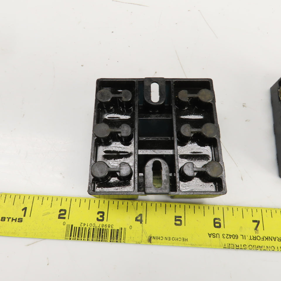 Buss H25030-3C 30A 250V 3 Pole Fuse Holder Lot Of 4