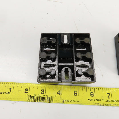 Buss H25030-3C 30A 250V 3 Pole Fuse Holder Lot Of 4