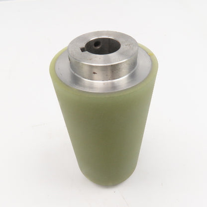 3.200" OD Kastalon Lagging Roller 1" Keyed Bore 11/64" Thick Sleeve 5-3/4" BF