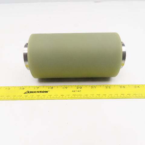 3.200" OD Kastalon Lagging Roller 1" Keyed Bore 11/64" Thick Sleeve 5-3/4" BF