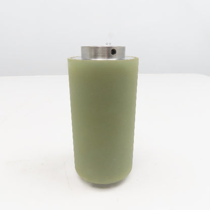 3.200" OD Kastalon Lagging Roller 1" Keyed Bore 11/64" Thick Sleeve 5-3/4" BF