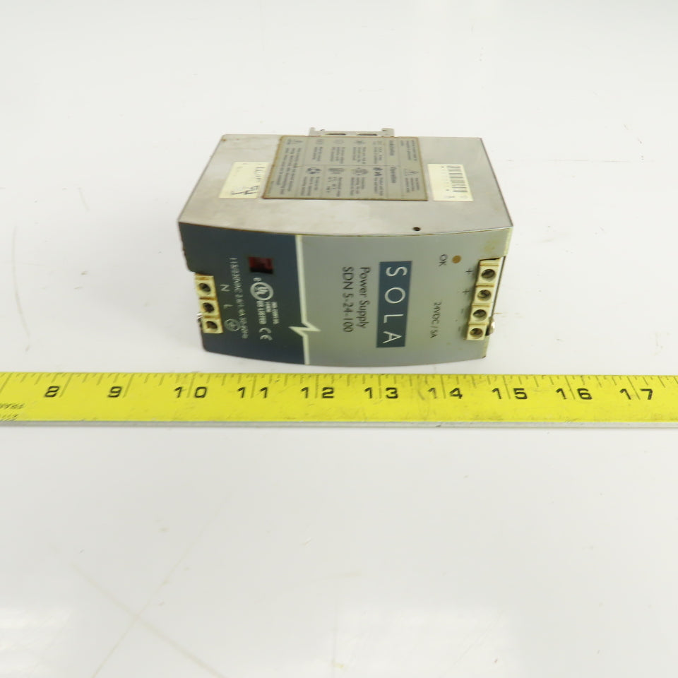 Sola SDN 5-24-100 115/230V Power Supply 24VDC Output