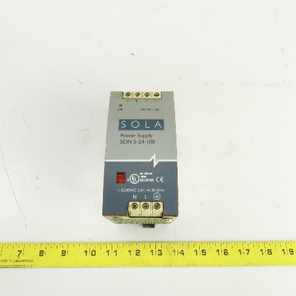 Sola SDN 5-24-100 115/230V Power Supply 24VDC Output