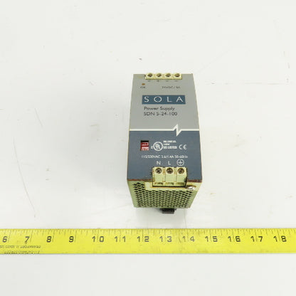 Sola SDN 5-24-100 115/230V Power Supply 24VDC Output