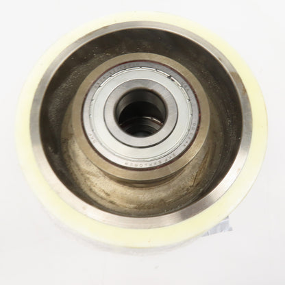 6" OD x 4" Wide  Roller 1-3/16" Bearing Bore 3/8" Thick Sleeve 5-3/4" BF