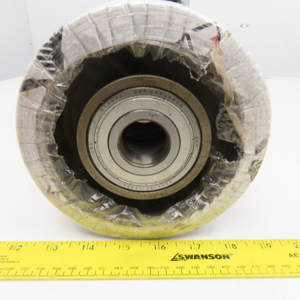 6" OD x 4" Wide  Roller 1-3/16" Bearing Bore 3/8" Thick Sleeve 5-3/4" BF