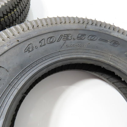 Hi-Run 41P1913 4.10/3.50-6 4 Ply Lawn & Garden Tire 50PSI Lot Of 2