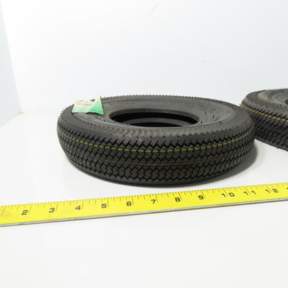 Hi-Run 41P1913 4.10/3.50-6 4 Ply Lawn & Garden Tire 50PSI Lot Of 2