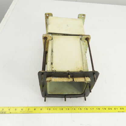 Hoffman F-66LA 6" x 6" Telescope Lay-In Wire Trough W/F-66L06 Flange 7-1/2"
