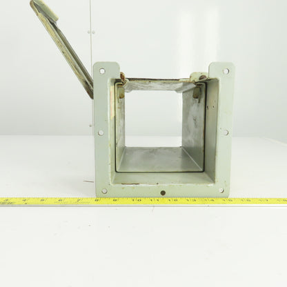 Hoffman F-66LA 6" x 6" Telescope Lay-In Wire Trough W/F-66L06 Flange 7-1/2"
