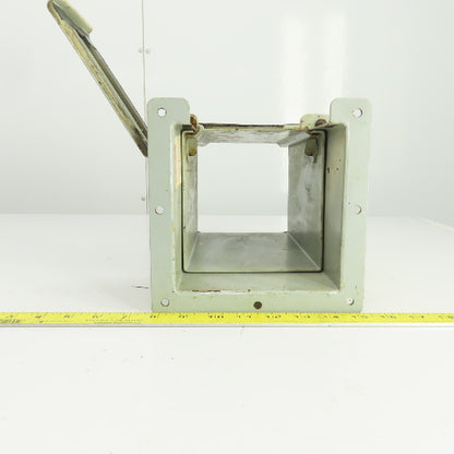 Hoffman F-66LA 6" x 6" Telescope Lay-In Wire Trough W/F-66L06 Flange 7-1/2"