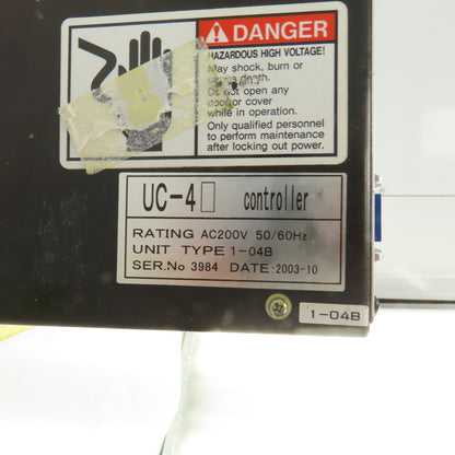 Sugino Machine 1-04B UC-40 Drill Unit Controller 200VAC 50/60HZ