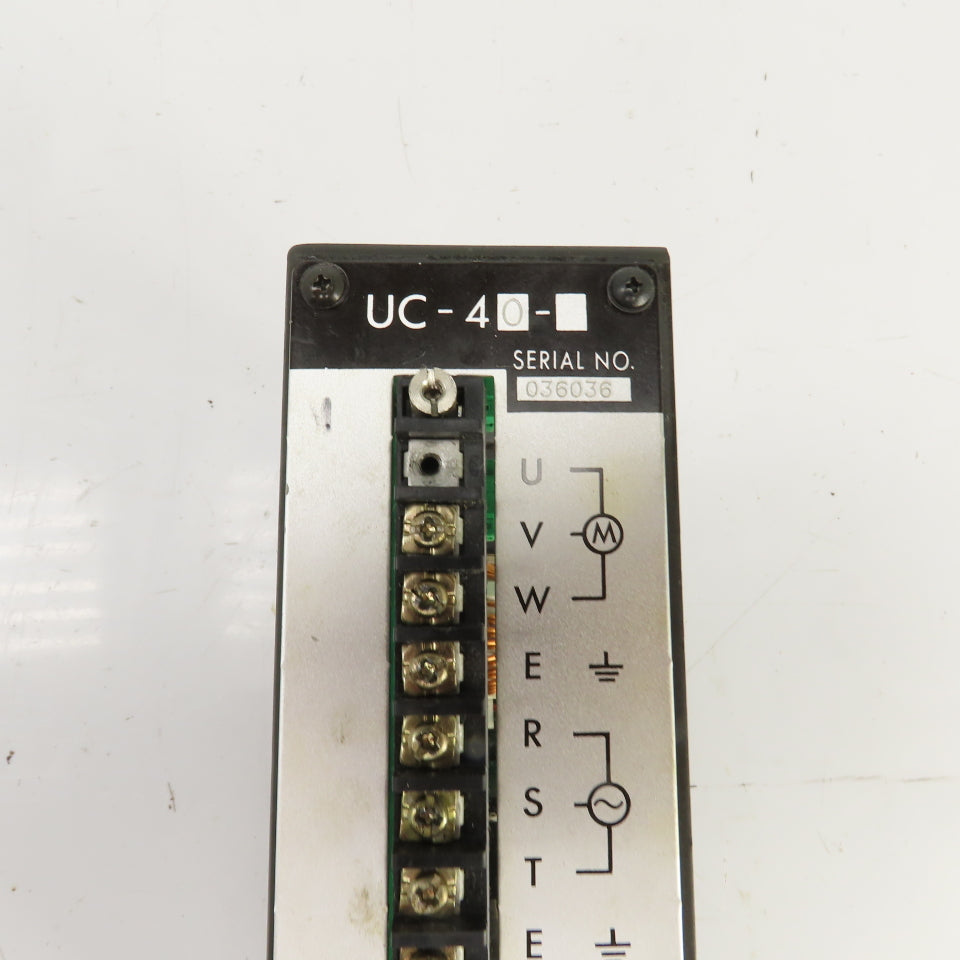 Sugino Machine 1-04B UC-40 Drill Unit Controller 200VAC 50/60HZ