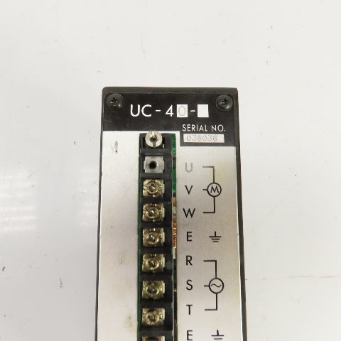 Sugino Machine 1-04B UC-40 Drill Unit Controller 200VAC 50/60HZ