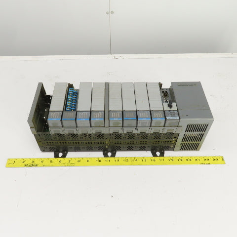 Allen Bradley 1746-P2/1746-A10 PLC Input Output CPU Chassis 10 Slot Rack