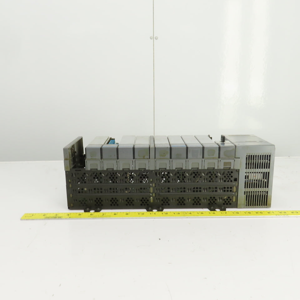 Allen Bradley 1746-P2/1746-A10 PLC Input Output CPU Chassis 10 Slot Rack