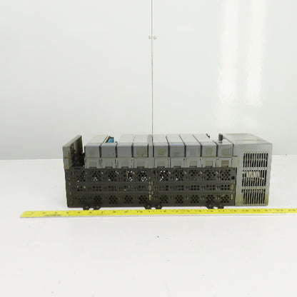 Allen Bradley 1746-P2/1746-A10 PLC Input Output CPU Chassis 10 Slot Rack