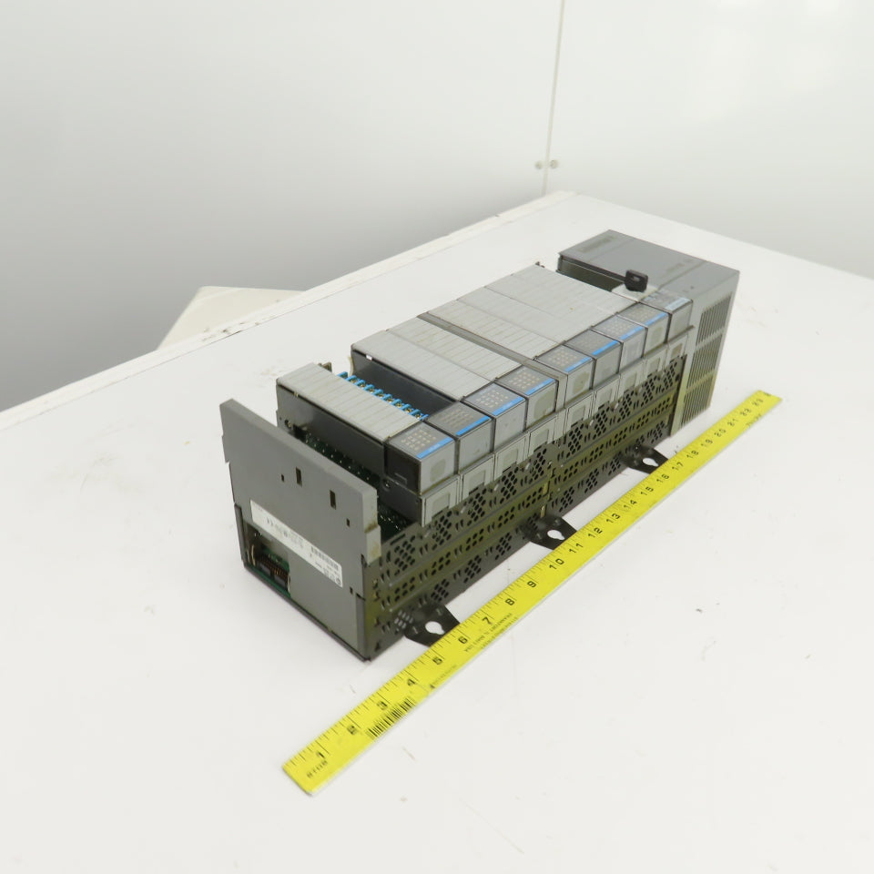 Allen Bradley 1746-P2/1746-A10 PLC Input Output CPU Chassis 10 Slot Rack