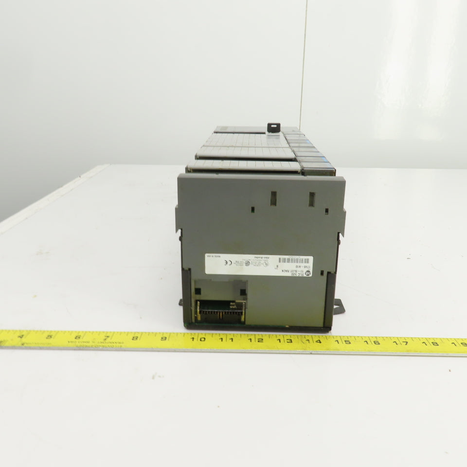 Allen Bradley 1746-P2/1746-A10 PLC Input Output CPU Chassis 10 Slot Rack
