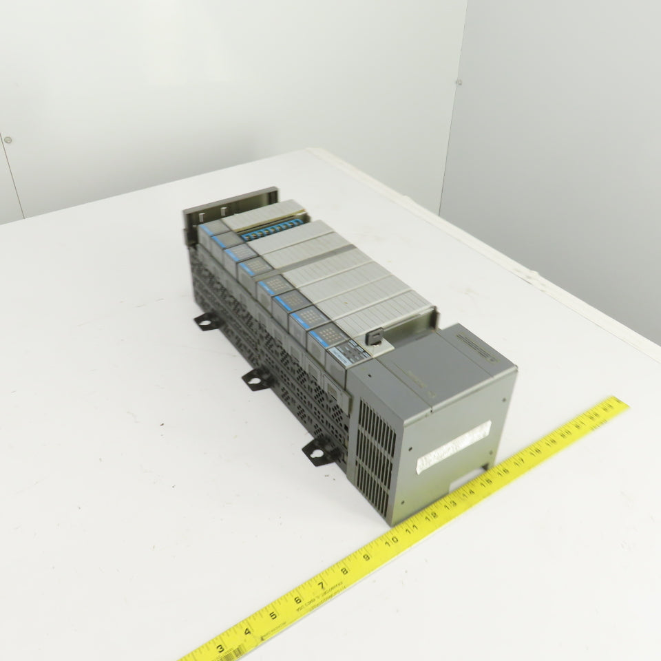 Allen Bradley 1746-P2/1746-A10 PLC Input Output CPU Chassis 10 Slot Rack